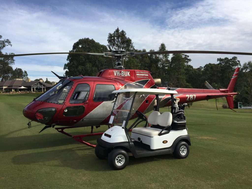 Golf & Tours Sydney Hunter Heli Golf Tours