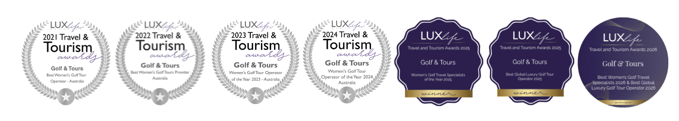luxury small group golf tours Women's golf tours best golf tours