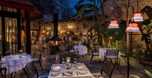 Tucked into the cobbled lanes of Kaleiçi, Antalya’s romantic old town, the Tuvana Hotel is a beautifully restored boutique hotel set among historic houses.